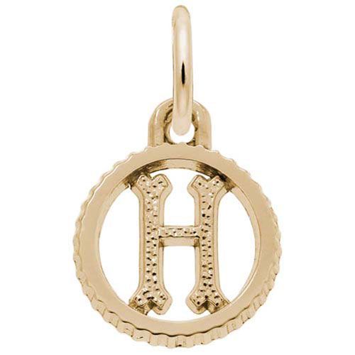 Init-h Charm Gold Plated - 10-4190-8-GP