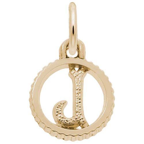 Init-j Charm 10K Gold - 10-4190-10-10K