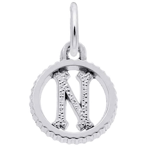 Init-n Charm 14K While Gold - 10-4190-14-14KW