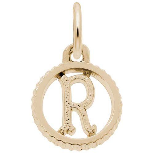 Init-r Charm Gold Plated - 10-4190-18-GP