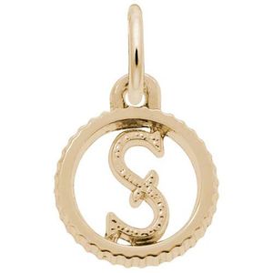 Init-s Charm 10K Gold - 10-4190-19-10K