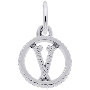Init-v Charm Sterling Silver - 10-4190-22-SS