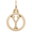 Init-y Charm 14K Gold - 10-4190-25-14K