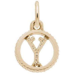 Init-y Charm 14K Gold - 10-4190-25-14K