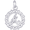 Initial A Charm White Gold - 10-0817-1