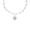 Initial Disc Heart Necklace Set - Sterling Silver - 29-1897-310-SS