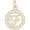 Initial F Charm 10K Gold - 10-0817-6