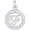 Initial F Charm Silver - 10-0817-6