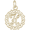 Initial H Charm Gold Plated - 10-0817-8