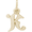Initial K Charm 10K Gold - 10-4765-11