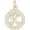 Initial K Charm 14K Gold - 10-0817-11