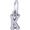 Initial K Charm Silver - 10-5420-11