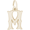 Initial M Charm 10K Gold - 10-4766-13