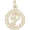 Initial P Charm 14K Gold - 10-0817-16