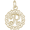 Initial R Charm 10K Gold - 10-0817-18
