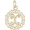 Initial X Charm 10K Gold - 10-0817-24