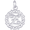 Initial Z Charm White Gold - 10-0817-26