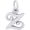 Initial Z Charm White Gold - 10-4765-26