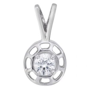 Insightful Pendant - April - Sterling Silver - 40-1560-4s