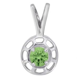Insightful Pendant - August - Sterling Silver - 40-1560-8s