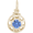 Insightful September Stone Charm - Gold Plated