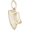 Iron Charm Gold Plated - 10-0217