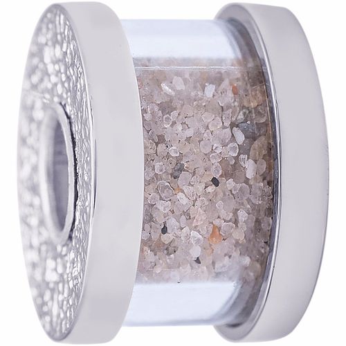 Island Sand Charm Bead Small - Sterling Silver