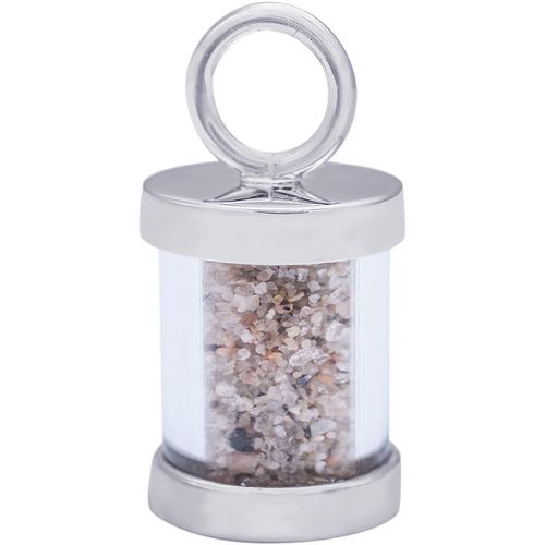 Island Sand Large Pendant - Sterling Silver