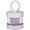Island Sand Small Pendant - Sterling Silver