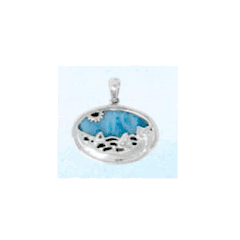 Island View Larimar Charms & Pendants  - PSIVL
