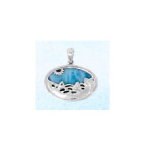 Island View Larimar Charms & Pendants  - PSIVL