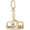 Jackson Hole Gondola Charm - 10K Gold