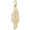 Jamaica Map Charm Gold Plated - 10-6368