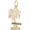 Jamaica Palm With Sign Charm - 10K Gold