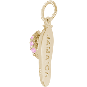 Jamaica Sandal Charm - 10K Gold