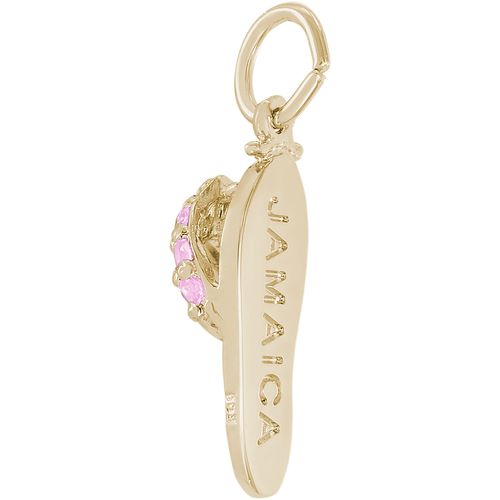Jamaica Sandal Charm - 10K Gold