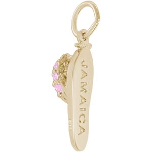 Jamaica Sandal Charm - 14K Gold