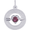 January Charm Silver - 10-3331