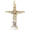Jesus On Cross Charm 14K Gold - 10-1577-0-14K