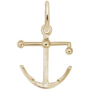 Kedge Anchor Charm 14K Gold - 10-1745