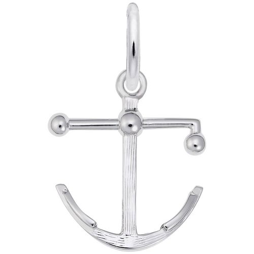 Kedge Anchor Charm Sterling Silver - 10-1745
