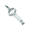 Key Skeleton Charm White Gold - 10-8403