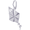 Kite Charm White Gold - 10-7745
