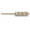 Kitten Head Diamond Bracelet - 14K Yellow Gold Size 7 Inch