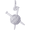Knitting Charm Silver - 10-1783
