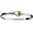 Knot Hook Bracelet - Sterling Silver & 14K Yellow Gold 4mm 6.5 Inch