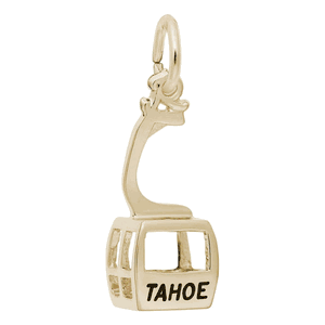Lake Tahoe Gondola Charm - 10K Gold - 10-8474-10kg