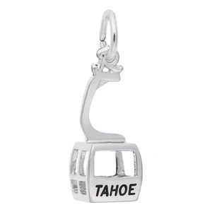 Lake Tahoe Gondola Charm - Sterling Silver - 10-8474-s