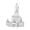 Large Chateau Frontenac Charm - 14K White Gold - 10-2577-wg