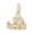 Large Chateau Frontenac Charm - Gold Plated - 10-2577-gp